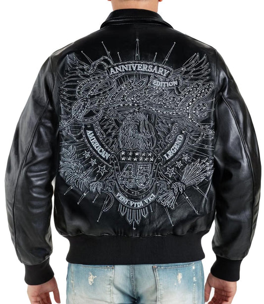 American Legend Black Leather Jacket