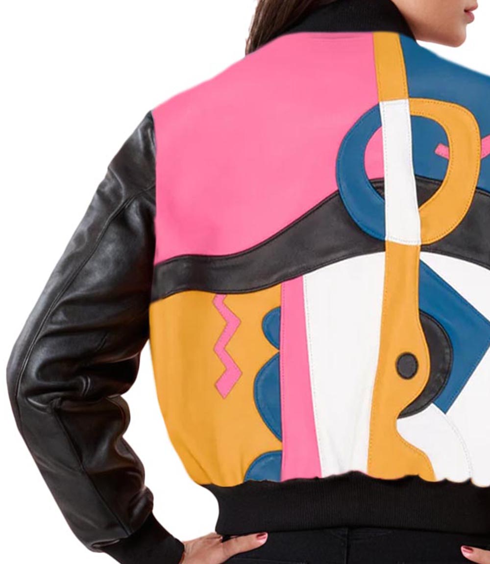 white pelle pelle jacket