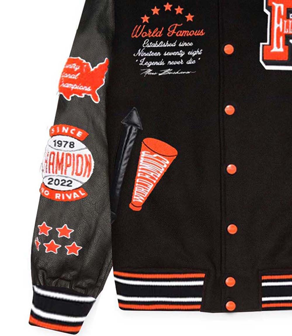 pelle pelle varsity jacket